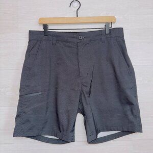 Amazon Branded Men's Gray Hybrid Cargo Shorts size 34